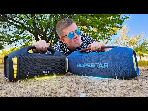 Видео: HOPESTAR A60 vs Tribit Stormbox Blast - Кто Мощнее? Народные JBL BOOMBOX 3! Сравнение