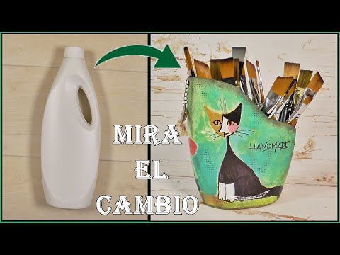 Видео: КАК ИСПОЛЬЗОВАТЬ ПЛАСТИКОВЫЕ БУТЫЛКИ ДЛЯ ЩЕТКОВ