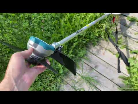 Видео: Аккумуляторная коса Makita DUR368AZ - отзыв пользователя.