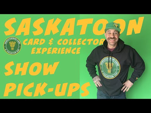 Видео: Хоккейные карточки Loud Collector's из коллекции Saskatoon Card & Collector Experience
