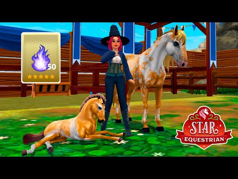 Видео: 🐎 Нашла ДИКУЮ ЛОШАДЬ и СКРЕСТИЛА её! Обновление Star Equestrian 🌿✨