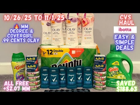 Видео: Доставка CVS 10/25-11/25/ 🔥Большая девушка с обложки MM, MM Degree | 🔥0,99 цента Olay BW | Дешёво...