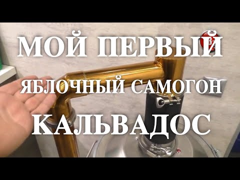 Видео: Мой первый кальвадос как сделать яблочный самогон в домашних условиях 🍏🍎🍏