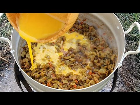 Видео: Великолепное блюдо из зеленой фасоли /  Asan və Dadlı Lobya Yeməyi / Lobya çığırtması