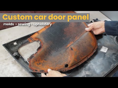 Видео: Дверная панель автомобиля на заказ - Автомобильная обивка
