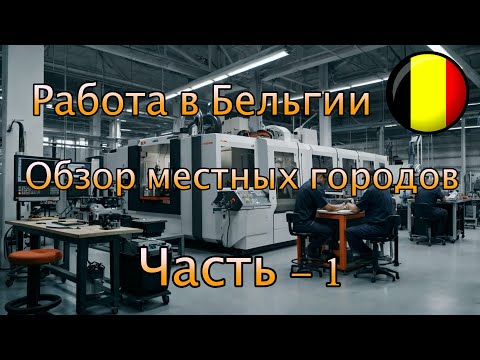 Видео: Работа в Бельгии, обзор местных городов. Часть 1.