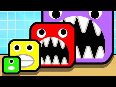 Видео: МАКСИМАЛЬНАЯ ЭВОЛЮЦИЯ КУБИКА ПОЖИРАТЕЛЯ