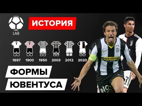 Видео: История формы "Ювентуса" | Эволюция 1897-2019