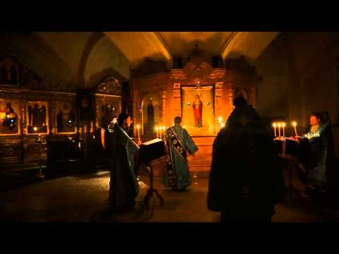 Видео: чтение Акафиста Божией Матери (Валаамский монастырь)