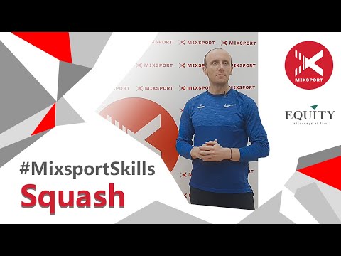 Видео: Научись играть в сквош за 6 минут | Mixsport Skills