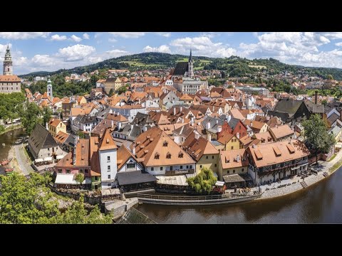 Видео: Самый красивый город в Чехии - Чески Крумлов