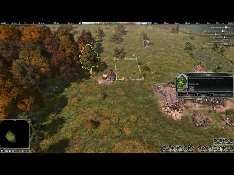 Видео: Farthest Frontier Первые нападения варваров на поселение. Суровые будни переселенца.