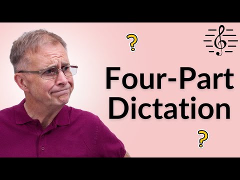 Видео: Можете ли вы услышать четырёхголосную гармонию и записать её? — Тренировка слуха