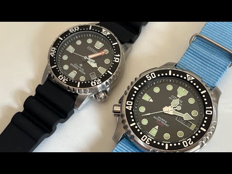 Видео: Фантастические совершенно новые часы Citizen Promaster 37 мм Eco-Drive для дайвинга!!! EO2020-08E...