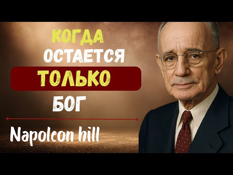 Видео: Когда у человека нет никого, кроме Бога | Наполеон Хилл»
