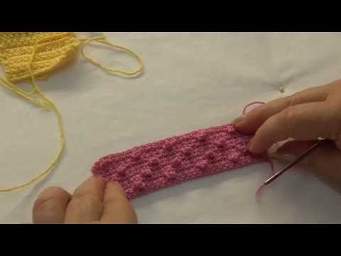 Видео: Научу вязать крючком! Урок 4. Столбики с двумя накидами и более. Узор из разновеликих столбиков.