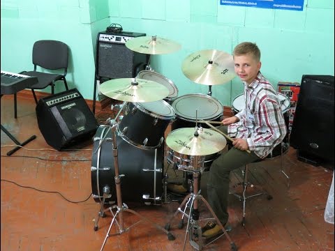 Видео: "КУКУШКА" - Виктор Цой (версия Полины Гагариной) - Drum cover - Даниил Варфоломеев