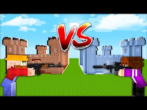 Видео: ЗАМОК ИЗ ЛЬДА VS ЗАМОК ИЗ ОГНЯ В МАЙНКРАФТ 100% ТРОЛЛИНГ ЛОВУШКА MINECRAFT