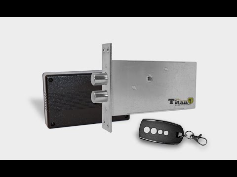 Видео: Замок-невидимка Титан-Battery Plus