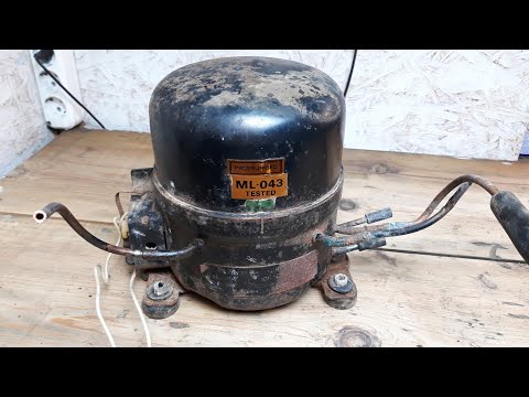 Видео: Вакуумный насос из компрессора холодильника