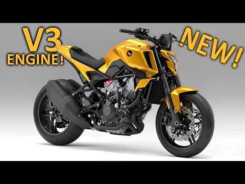 Видео: НОВЫЙ Honda V3R 900 2026 года потрясет мир!