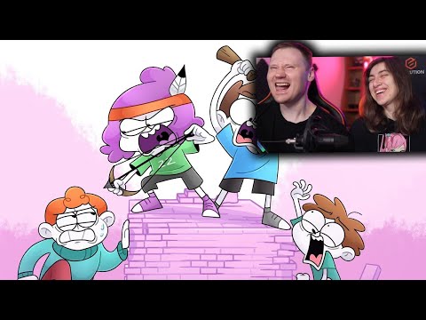 Видео: Моё детство в поселке ГОРОДСКОГО типа (Анимация) | Реакция на Мирби