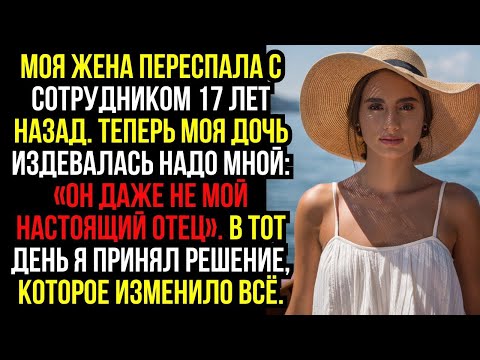 Видео: Моя ЖЕНА ПЕРЕСПАЛА с СОТРУДНИКОМ 17 ЛЕТ НАЗАД. Теперь моя ДОЧЬ ИЗДЕВАЛАСЬ надо мной- «ОН даже не мой
