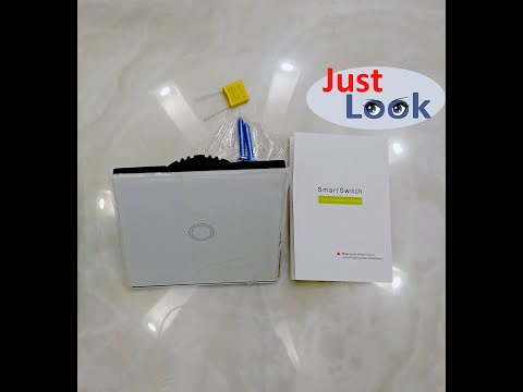 Видео: Сенсорный выключатель света с Алиэкспресс. Установка/подключение. Товары из Китая.
