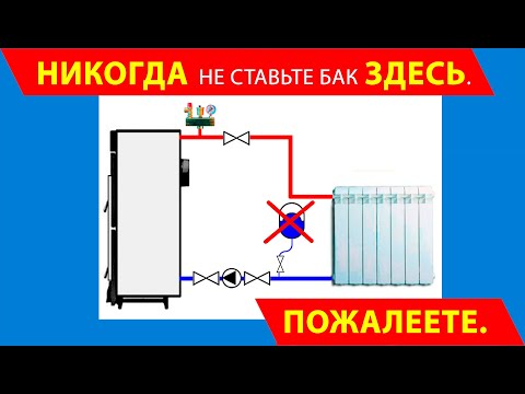 Видео: Никогда не ставьте расширительный бак здесь, пожалеете.