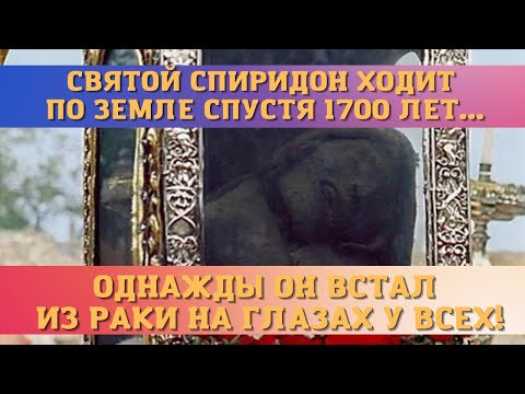 Видео: 🔥Святой Спиридон Тримифунтский спустя 1700 лет ходит по земле и творит чудеса.
