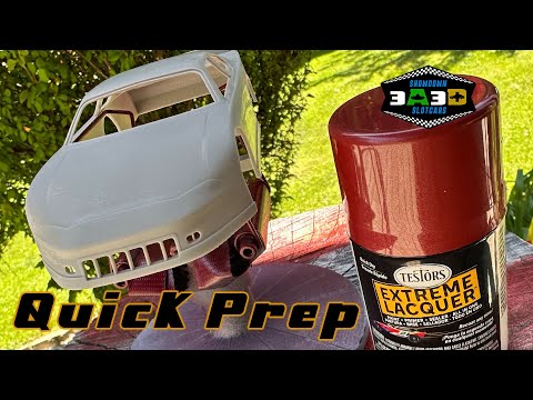Видео: Подготовка кузова из смолы 3A3D - Мойка и шлифовка