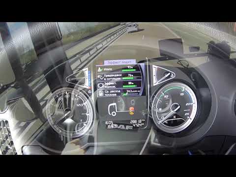 Видео: Обзор компьютера на DAF euro  6. Набираем максимум баллов на круизе! | Илья Дальнобой