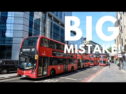 Видео: 9 ошибок в транспорте Лондона, которые вам не следует совершать