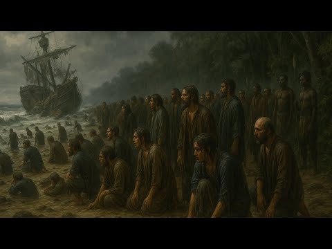 Видео: Страшная Высадка на берегу Африки после крушения