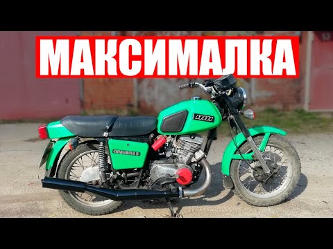 Видео: Максимальная скорость турбо Иж Планета 5