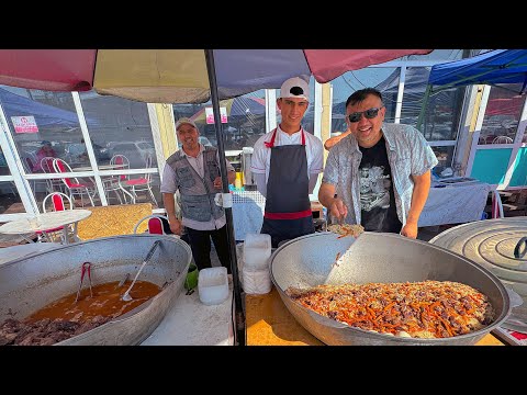 Видео: КУШАЕМ ВЕСЬ ДЕНЬ И ЗАКУПАЕМСЯ НА БАЗАРЕ, САМЫЙ ДЕШЕВЫЙ ШАШЛЫК И УЛИЧНАЯ ЕДА НА БАРАХОЛКЕ