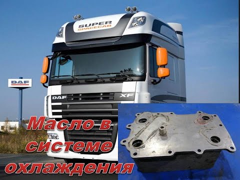 Видео: Промываем теплообменник грузовика DAF XF 105.