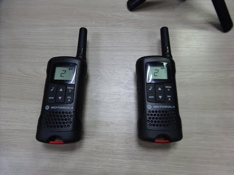 Видео: Обзор рация Motorola TLKR T60, тест на дальность