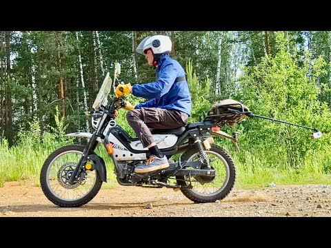 Видео: Жесткие испытания Мопеда G-moto Cross X pro 125 RATO / Реплика Honda Trail CT125 X trail