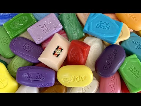 Видео: Распаковка разноцветного мыла из Египта. No Talking. ASMR Unboxing Soap from Egypt.