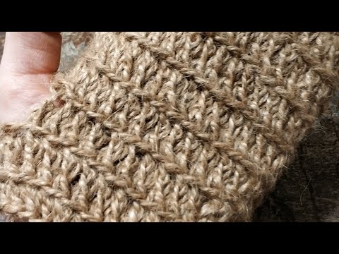 Видео: МК варежки для пилинга (кесе) крючком из джута