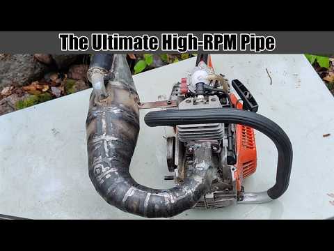 Видео: Проектирование, изготовление и тестирование трёх расширительных камер на двухтактном двигателе — ...