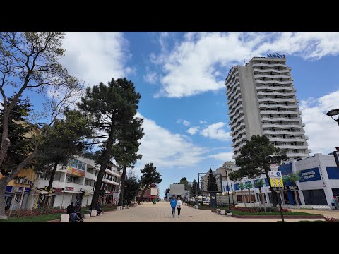 Видео: Пешком по Солнечному Берегу, Болгария, апрель 2025 / Sunny Beach, Bulgaria