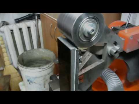 Видео: Прижимная площадка для гриндера из керамики – демонтаж старой и поклейка новой