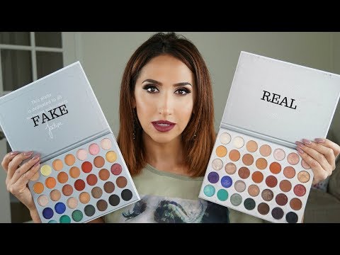 Видео: Палетка MORPHE X JACLYN HILL I Подделка против Оригинала