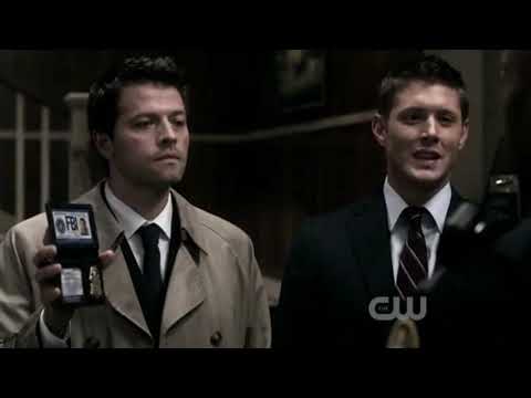Видео: Кастиэль и Дин стали агентами ФБР