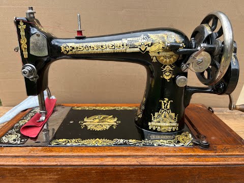 Видео: Singer 127 second life part 4 final. Швейная машинка Зингер 127 восстановление или эксперимент