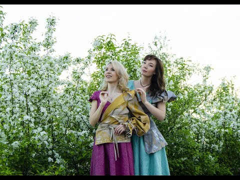 Видео: А капелла, двухголосие, песня Сенокосные луга, дуэт Благо