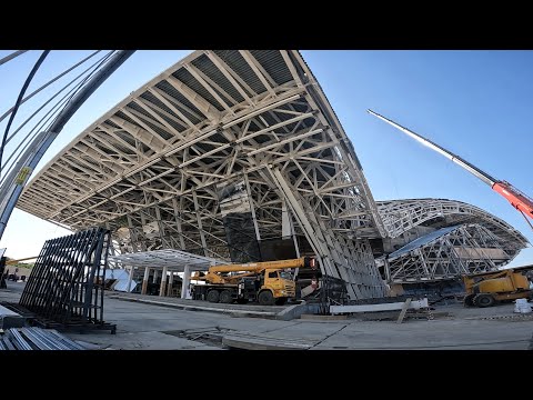 Видео: Строительство Культурного кластера в Севастополе