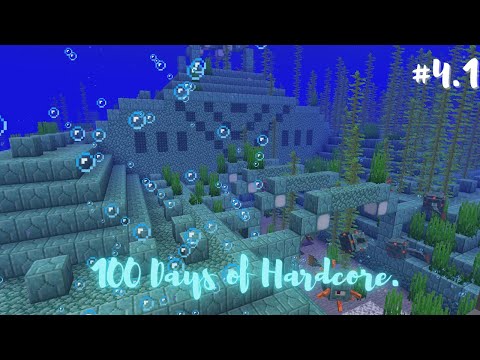 Видео: Тихий стрим: 100 ДНЕЙ ХАРДКОРА, ПОПЫТКА №4  _Minecraft_ #4.1